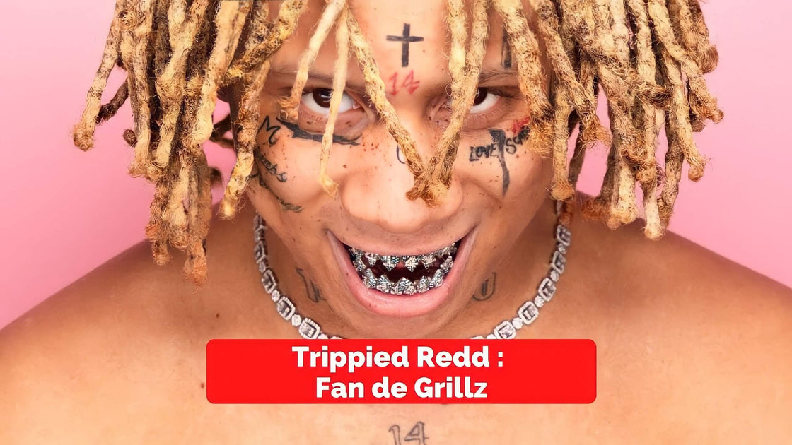 Trippie Redd Star Du Rap Américain Aux Grillz Uniques Streetgrillz Paris 6508